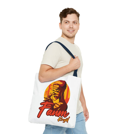Fanm Kreyòl Limited Edition Heritage Tote Creole Woman Empowerment Design - CreoleSizzle