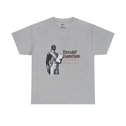 The Visionary Commander Tee Toussaint Louverture Legacy Haitian Revolution Apparel Unisex Heavy Cotton T-Shirt