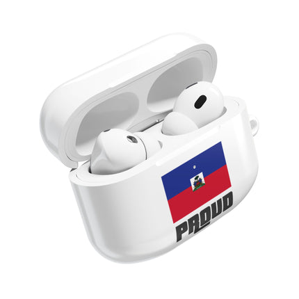 Haitian Flag Proud GTA-Inspired Streetwear AirPods Case Bold Modern Heritage Edition