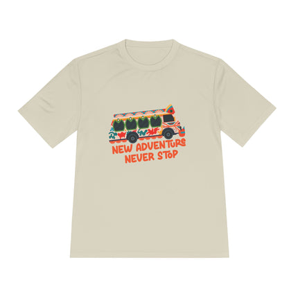 Tap Tap Adventures Unisex Moisture Wicking Tee Limited Artist Edition Heritage Apparel Outdoor Adventures