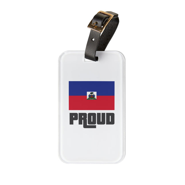 Proud Haitian Flag Limited Heritage Luggage Tag Street Art Edition