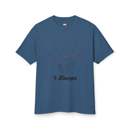 4 Kampe Haitian Culture T-Shirt Unisex Sustainable Garment Unisex Dyed Heavyweight Cotton Tee - CreoleSizzle