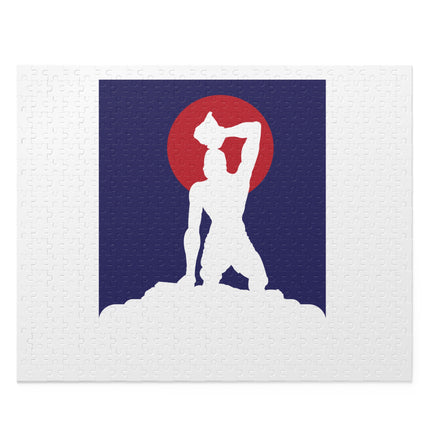 Neg Mawon Rise of Freedom Puzzle Minimalist Haitian Resistance Edition - CreoleSizzle
