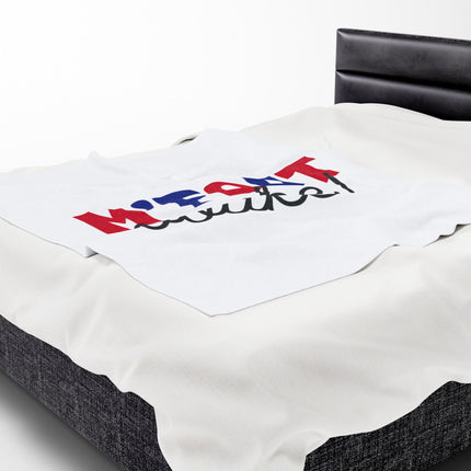 M’FOUT Bouke Haitian Humor Plush Blanket Limited Edition Creole Expression Series - CreoleSizzle