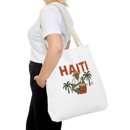Haiti’s Heartbeat Limited Edition Heritage Tote Agricultural Roots Design - CreoleSizzle