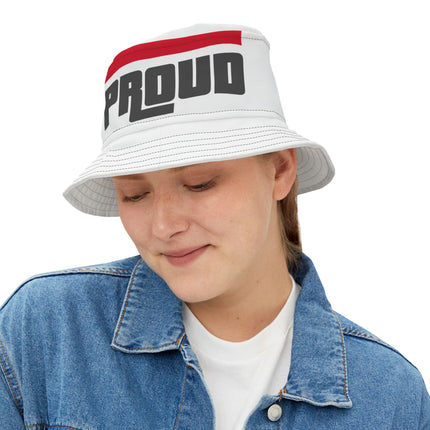 Proud GTA-Inspired Haitian Flag Bucket Hat Limited Heritage Streetwear