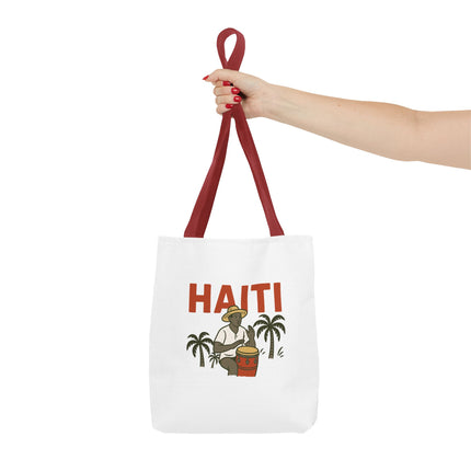 Haiti’s Heartbeat Limited Edition Heritage Tote Agricultural Roots Design - CreoleSizzle