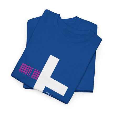 Bondye Bon Pou Toutan T-Shirt - Christian Haitian Faith Tee - Inspirational Gospel Apparel with Cross Graphic Unisex Heavy Cotton Tee - CreoleSizzle