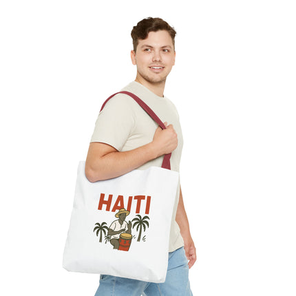 Haiti’s Heartbeat Limited Edition Heritage Tote Agricultural Roots Design - CreoleSizzle