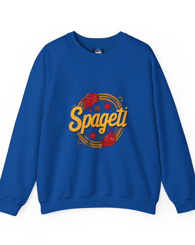 Cozy Spageti Sweatshirt Celebrate Haitian Culinary Heritage with Style and Premium Comfort - CreoleSizzle