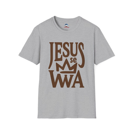 Jezi Se Wa Jesus is King T-Shirt Haitian Faith Series Premium Crewneck Faith-Inspired Unisex Softstyle T-Shirt