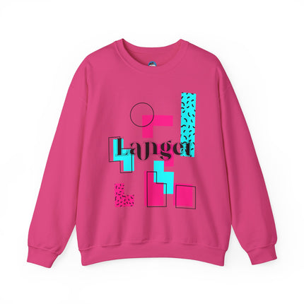 Langet Creole Expression Graphic Sweatshirt Fun Bold and Uniquely Haitian with Comfort and Style - CreoleSizzle