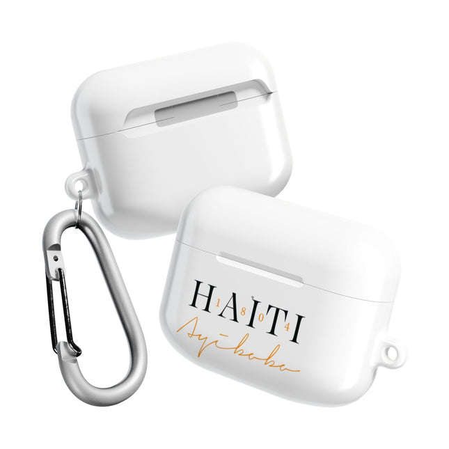 Haiti 1804 Ayibobo Heritage Pride AirPods Case Elegant Independence Edition