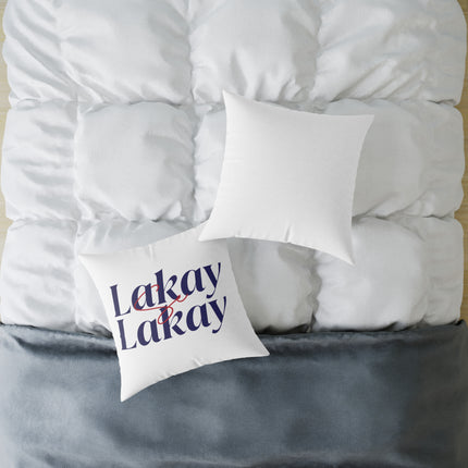 Lakay Se Lakay Luxury Minimalist Pillow Haitian Home Pride Design Creole Cultural Typography - CreoleSizzle