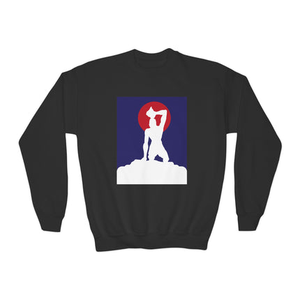 The Rising Sun Neg Mawon Youth Sweatshirt Haitian Resistance Series Youth Premium Crewneck