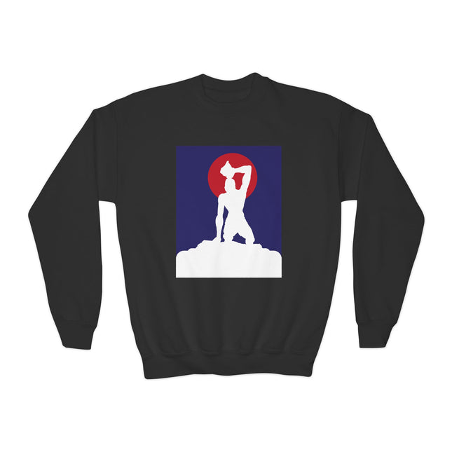 The Rising Sun Neg Mawon Youth Sweatshirt Haitian Resistance Series Youth Premium Crewneck