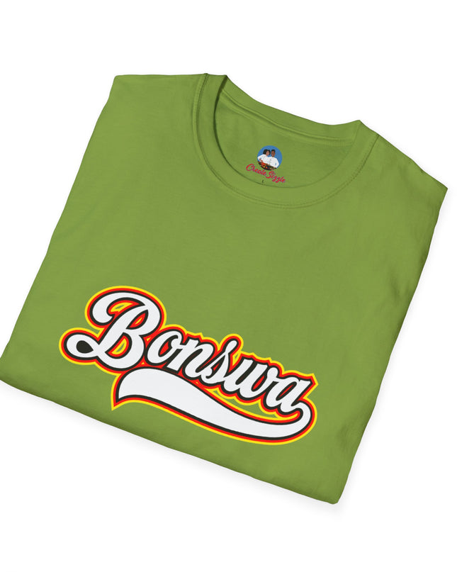 Haitian Culture Meets Everyday Comfort –  Premium Bonswa Unisex T-Shirt – - CreoleSizzle