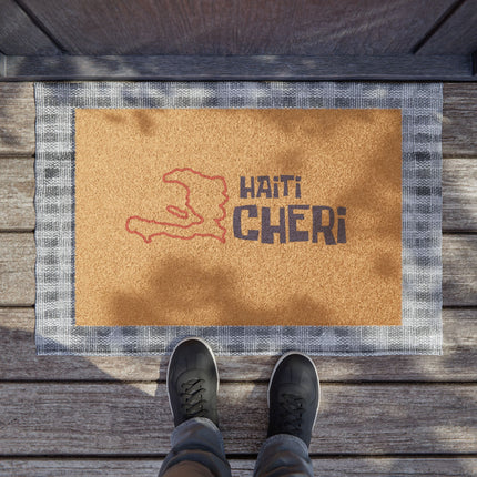 Haiti Chéri Limited Heritage Welcome Doormat Cultural Home Edition Rustic Welcome Mat
