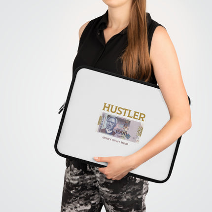 Hustler Limited Edition 1000 Goud Haitian Currency Laptop Sleeve Luxury Inspired Design - CreoleSizzle