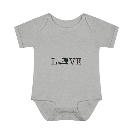 Island of Love Haitian Pride Baby Bodysuit Infant Heritage Series Premium Unisex Onesie, Cute Baby Clothes