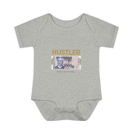 The Hustler’s Legacy Haitian Grit Baby Bodysuit Future Entrepreneur Series Infant Apparel Hustler Baby Bodysuit