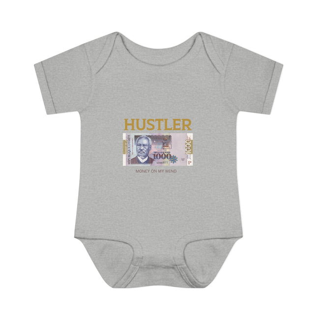 The Hustler’s Legacy Haitian Grit Baby Bodysuit Future Entrepreneur Series Infant Apparel Hustler Baby Bodysuit