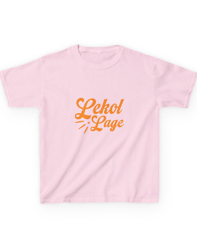 Kids Haitian Heritage Tee Lekol Lage Graphic ShirtKids Heavy Cotton™ Tee - CreoleSizzle
