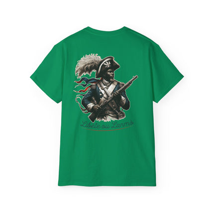 Liberty or Death Revolutionary Spirit Tee Haitian Independence Apparel Unisex Premium Cotton T-Shirt
