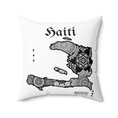 Haiti Mandala Pillow Double-Sided Elegance for Your Home