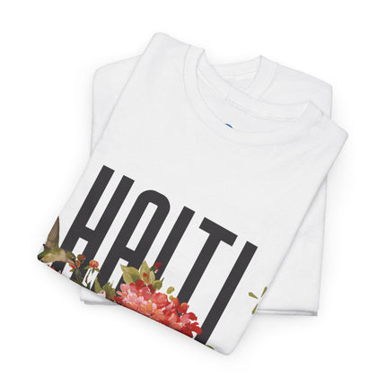 Haiti Bloom Floral, A soft, elegant tribute to Haiti’s beauty, resilience, and the culture that continues to bloom.