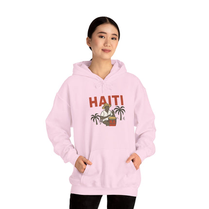 Roots & Resilience Haiti Agricultural Pride Hoodie Afro-Caribbean Heritage Unisex Heavy Blend Sweatshirt