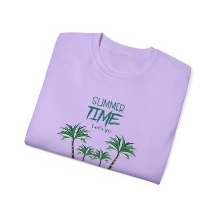 Summer Time in Haiti  Tropical Escape Tee  Haitian Sunshine Series  Unisex Ultra Cotton Tee,