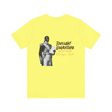 The Visionary General Toussaint Louverture Tribute Tee Haitian Freedom Series Unisex Premium T-Shirt