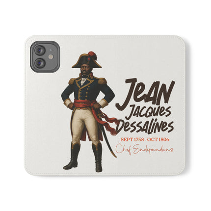 Legacy of Dessalines Limited Heritage Collector’s Tee Flip Case Stylish Phone Wallet Case Revolutionary Leadership Edition