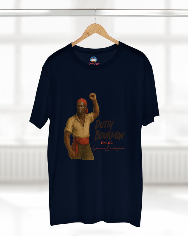 Dutty Boukman Revolution Sweatshirt | Voodoo Warrior Graphic, Unisex Bold Heritage Streetwear, Dutty Boukman Graphic Tee