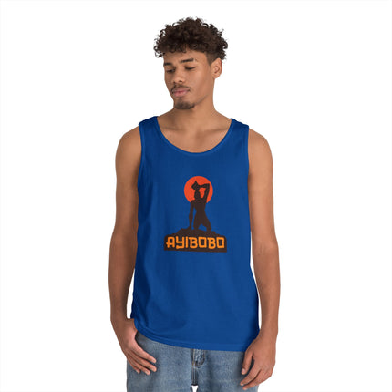 Ayibobo Heritage Tank Top Nèg Mawon Graphic Unisex Shirt Haitian Spiritual Streetwear Outdoorsy Vibe