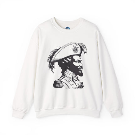 The Strategist’s Profile – Revolutionary Legacy Sweatshirt | Haitian Freedom Series | Unisex Premium Crewneck - CreoleSizzle
