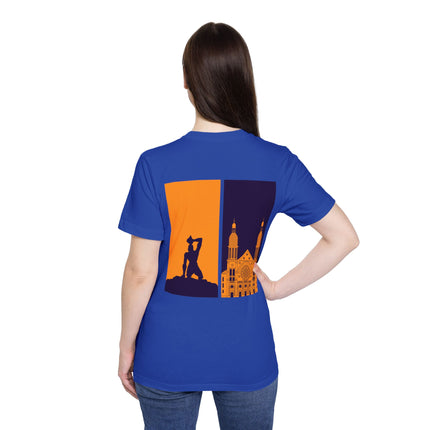 The Dual Heritage Tee Haitian Identity Reimagined USA-Made Premium Unisex T-Shirt