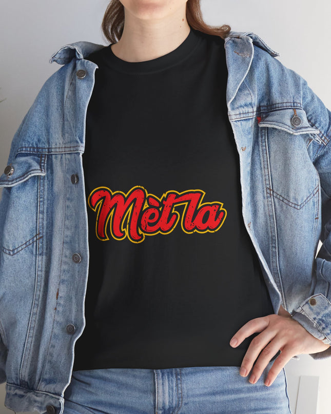 Exclusive Mèt La T-Shirt Representing Strength and Leadership in Haitian Unity Cultural Pride Apparel Unisex Cotton Comfort Fit Express Delivery available - CreoleSizzle
