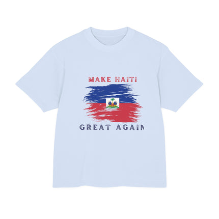 Make Haiti Great Again T-Shirt – Haitian Pride | Bold Statement Apparel Durable and Stylish Unisex Urban Heavy Tee - CreoleSizzle