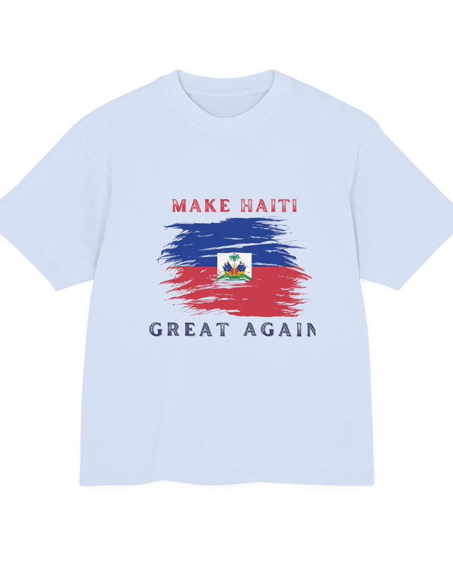 Make Haiti Great Again T-Shirt – Haitian Pride | Bold Statement Apparel Durable and Stylish Unisex Urban Heavy Tee - CreoleSizzle