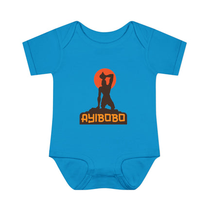 Ayibobo Spirit Haitian Heritage Baby Bodysuit Infant Afro-Spiritual Series Premium Unisex Onesie Stylish Baby Apparel