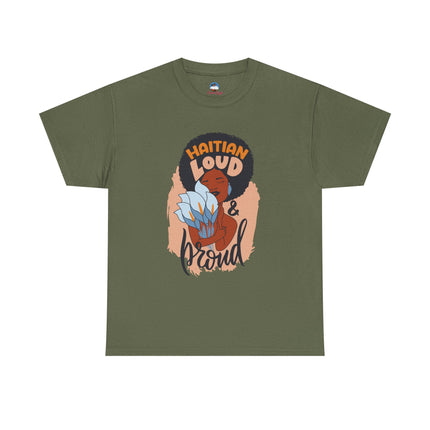 The Anthem Haitian Loud & Proud T-Shirt Haitian Pride Series Unisex Premium Crewneck Tee