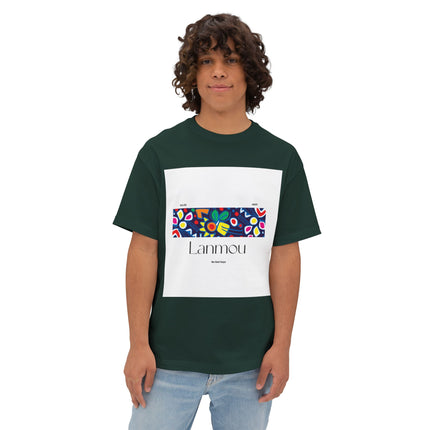 Lanmou “No Bad Days” Sweatshirt Haitian Floral Art Graphic Creole Love Pullover Island Vibes & Cultural Unisex Oversized T-Shirt