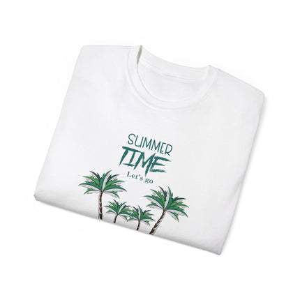 Summer Time in Haiti  Tropical Escape Tee  Haitian Sunshine Series  Unisex Ultra Cotton Tee,