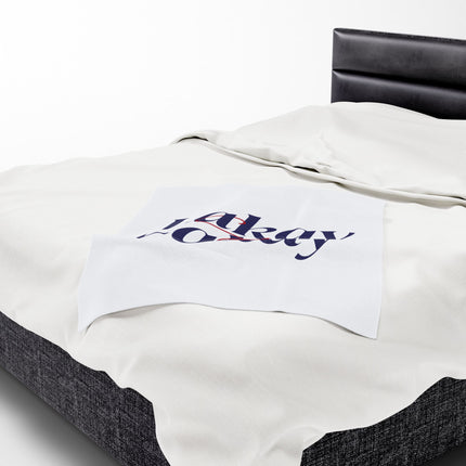 Lakay se Lakay Premium Plush Blanket Haitian Home and Heritage Pride - CreoleSizzle