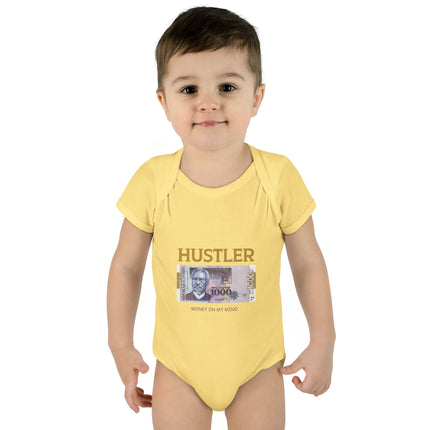 The Hustler’s Legacy Haitian Grit Baby Bodysuit Future Entrepreneur Series Infant Apparel Hustler Baby Bodysuit