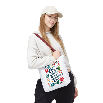 Haiti Chéri Mwen Renmenw Limited Edition Heritage Tote Love Letter to Haiti - CreoleSizzle