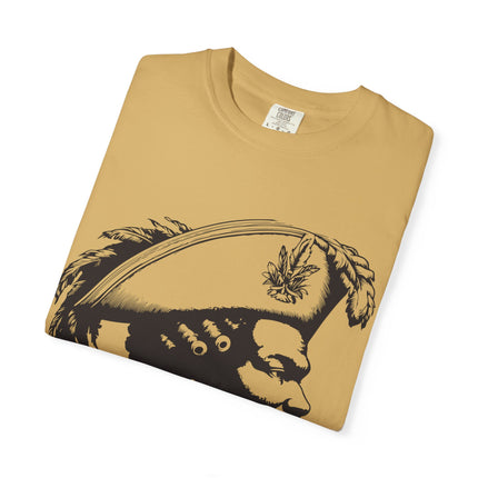 The Visionary’s Profile Haitian Revolutionary Genius T-Shirt Unisex Garment-Dyed Tee Cultural Heritage Series