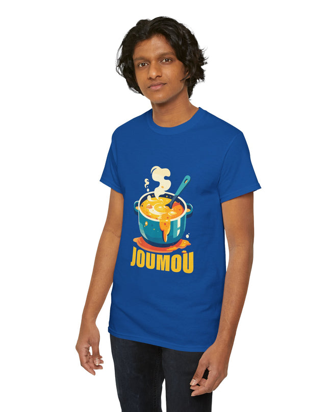 Premium Joumou T-Shirt Celebrating Haitian Heritage and Freedom Unisex Heavy Cotton Tee - CreoleSizzle
